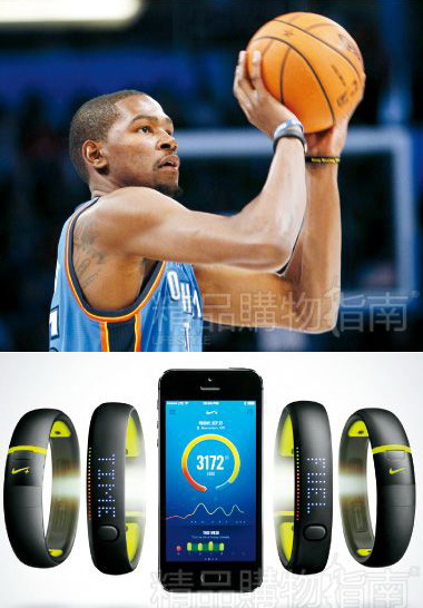 NBA球星的Nike+ Fuelband SE　