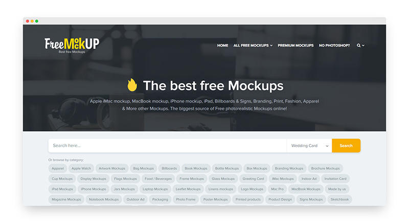 Free Mockup | 号称国外最大的免费PSD样机原型素材-希望zz